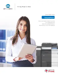 Everyone Print 4, Brochure, Konica-Minolta, Integrated Business Solutions
