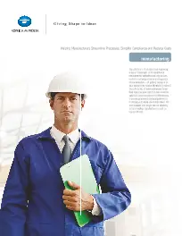 KM, Manufacturing Brochure, Konica-Minolta, Integrated Business Solutions