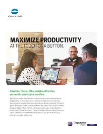 Konica Minolta, Maximize Productivity, Konica-Minolta, Integrated Business Solutions