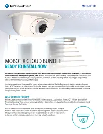 Mobotix, Cloud Bundle, Brochure, security, safety, Konica Minolta, Integrated Business Solutions