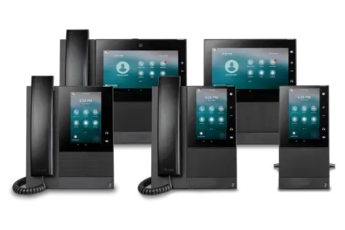 Polycom VVX desk phone handsets available with IBSH unified communications installations